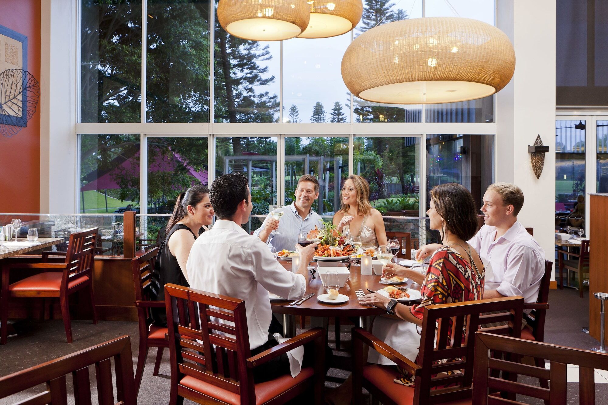 Racv Royal Pines Resort Gold Coast Benowa Eksteriør billede The restaurant at the hotel