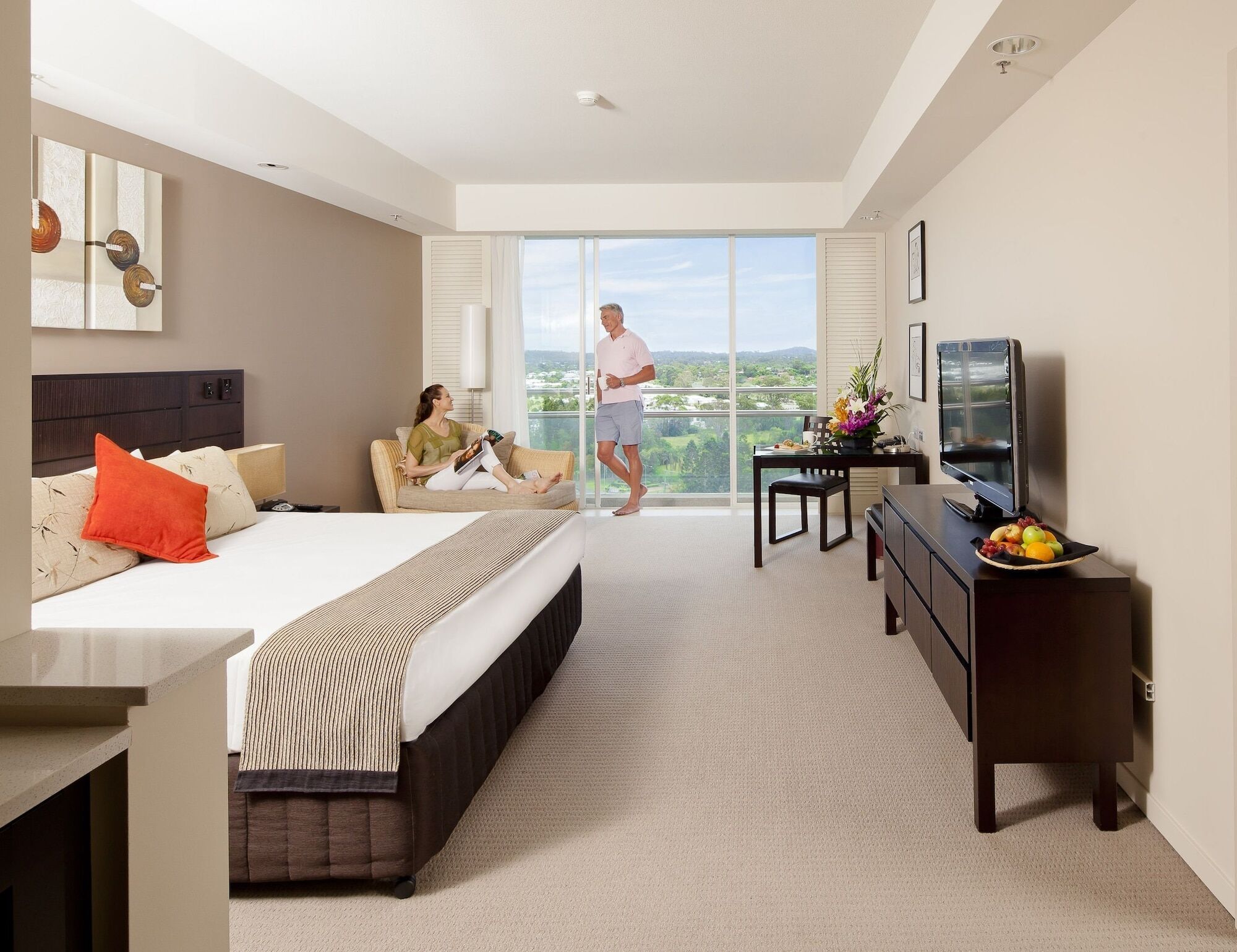 Racv Royal Pines Resort Gold Coast Benowa Eksteriør billede A typical bedroom in a retirement village